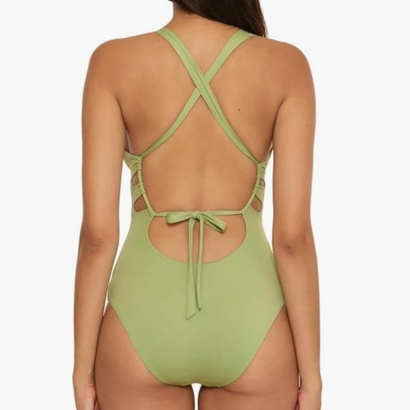 New! BECCA sage One-Piece Swimsuit - Picture 2 of 6